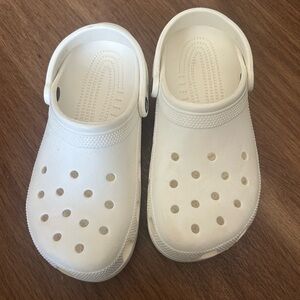 Women’s White Crocs